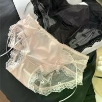 ราคา กางเกงชั้นในลูกไม้ผ้าซาตินสุดหรู สไตล์ฝรั่งเศส สำหรับผู้หญิง victoria secret (1731831510755673475)