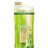 ราคา แปรงซอกฟัน Dr.phillips ด้ามไม้ไผ่ ด้ามตรง 5 ชิ้น แปรงซอกฟันรักษ์โลก (1730850426410076643)