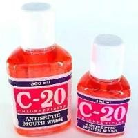ราคา น้ำยาบ้วนปาก c-20 สีแดง 180ml,360ml (1730204905061320755)