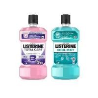 ราคา 1 แถม 1 น้ำยาบ้วนปาก คูลมินท์ แถม โททัลแคร์ ลิสเตอรีน LISTERINE COOL MINT FREE TOTAL CARE MOUTHWASH 250มล. (1730567439211137894)