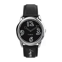ราคา TIMEX TW2W25400 นาฬิกาข้อมือผู้หญิง รุ่น TW2W25400,สาย LEATHER, สีดำ (1730350701975800595)