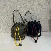 ราคา Vs23817 กระเป๋าทรงขนมจีบ 2สาย ห้อยอะไหล่ทอง (1731628039761266614)