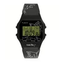 ราคา TIMEX TW2W25500 นาฬิกาข้อมือผู้หญิง รุ่น TW2W25500,สาย SILICONE, สีดำ (1730350724232350483)