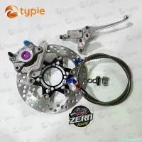 ราคา chargeshoprich ความคงทน ปั๊มด้วง81 + ขาปั้มด้วงเวฟ110i + จานลายดาว สีดำหมุดเทา + สายZERN ยาว36 หัว90 + ปั๊มย่อ ใส่เวฟ110i / เวฟ125ปลาวาฬ มอเตอร์ไซค์ Motorcycle เบรค (1731140724203358389)