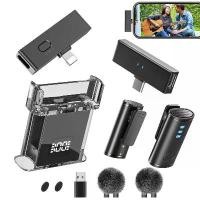 ราคา ไมโครโฟนไร้สาย Lavalier, แม่เหล็ก, พร้อมกล่องชาร์จ, ลดเสียงรบกวน, ไมโครโฟนปกมืออาชีพ, สำหรับโทรศัพท์, การบันทึกในสตูดิโอ ไมค์ จิ๋ว ไร้ สาย (1732046875450640839)