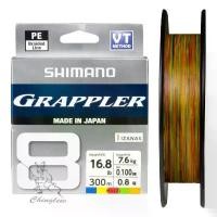 ราคา สาย PE SHIMANO GRAPPLER 8 สายเชือก ถัก 8 ของแท้ 300 เมตร (1731698616467556347)