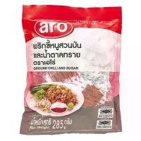 ราคา เอโร่ พริกขี้หนูสวนป่นและน้ำตาลทราย 50 ชุด / ARO Ground Chili and Sugar 50 sets (1729608810859498054)