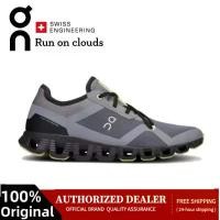ราคา on Running Cloud X3 Grey for Men and Women Sneakers Low-top Running Shoes ขายดี (1731316139948148330)