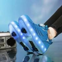 ราคา รองเท้า Heelys สำหรับเด็ก, ล้อสี่ล้อสำหรับเด็กชายและเด็กหญิง, รองเท้าสเก็ตล้อเลื่อนกีฬา, รองเท้าเดิน 2 ล้อที่มองไม่เห็น, เหมาะสำหรับการเดิน Sport Shoes (1730347960799496773)
