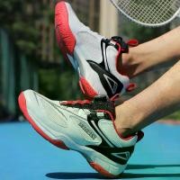 ราคา รองเท้าลูกแบดมินตัน, ปุ่มหมุนแผ่นคาร์บอน, เบามาก, สี่รุ่นสี่ฤดูกาลระบายอากาศได้, รองเท้าปิงปองมืออาชีพ, สำหรับผู้ชายและผู้หญิง volleyball shoes (1731947432461634027)