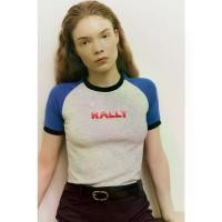 ราคา Rally Team Slim-fit Tee - เสื้อยืดโลโก้ (1729773479877314970)