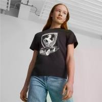 ราคา PUMA AUTO - เสื้อยืดคอกลมเด็กโต Scuderia Ferrari Race Tee สีดำ - APP - 53827601 (1730347211062937867)