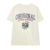 ราคา เสื้อยืด Tom & Jerry สีครีม Original Tom&Jerry Tee แบรนด์️Disney️ แท้% (TS582) บล็อกบัสเตอร์ (1731919393691567983)