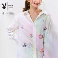 ราคา PLAYBOY FLORAL VINTAGE เสื้อเชิ๊ตแขนยาว รุ่น P1WT251SF038OW (1731907895868033255)