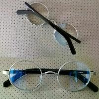 ราคา กรอบแว่นตาไทเทเนียม (ผสม)กลมjapan vintage B-titanium สำหรับ แว่นสายตาสั้น สายตายาว ผู้ชาย (1729637468310440455)