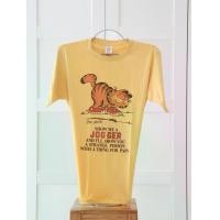 ราคา เสื้อวินเทจ เสื้อยืดวินเทจ เสื้อผ้าวินเทจ สกีนจม เข็บเดียวไม่มีข้าง คอกลม ผ้า 50/50 นุ่มบางใส่สบาย ป้าย USA Sport-t Sine 1970 Vintage T-Shirt (1729733267145853081)