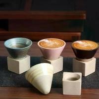 ราคา แก้วกาแฟร้อนเซรามิค 200 ml แก้วสไตล์วินเทจVintage espresso mug ขายดี (1731947886292731650)