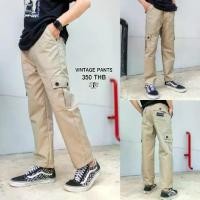 ราคา [จัดส่งทันที] MAFEAR – กางเกงวินเทจขายาว 6 กระเป๋า รุ่น Vintage Pants (1731868578784839452)