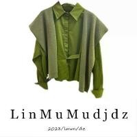 ราคา เสื้อเชิ้ตสีเขียวสไตล์เกาหลี 2023 ฤดูใบไม้ผลิและฤดูใบไม้ร่วงการออกแบบที่ดีใหม่ถักผ้าคลุมไหล่ปกปุ่มเสื้อเชิ้ตแขนยาวด้านบนแฟชั่นสตรี Clothing Lady Women (1729757328792127523)