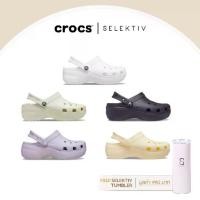 ราคา CROCS CLASSIC PLATFORM CLOG WOMEN (1732297524712409819)