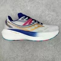 ราคา รองเท้าวิ่ง, Saucony Triumph 20, เบาะนั่งรุ่นเรือธงที่ 20, Saucony Triumph 21, ชุดชัยชนะ 21, สไตล์ต่ำ, ลูกไม้ขึ้น, ดูดซับแรงกระแทก, ทนต่อการสึกหรอ, ระบายอากาศได้, รองเท้าวิ่งมาราธอนระดับต่ำ (173169950