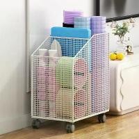 ราคา ตะกร้าเก็บเสื่อโยคะ, กล่องเก็บอุปกรณ์ออกกำลังกาย, อุปกรณ์กีฬา, ชั้นเก็บของแบบเคลื่อนย้ายได้, สำหรับช่องว่างในครัวเรือน ชั้น วาง ของ อเนกประสงค์ เหล็ก คร่อม เครื่อง ซักผ้า ฝาบน ระแนง กั้น ห้อง แบบ สูง