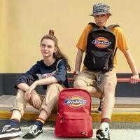 ราคา DarkMjm คลังสินค้า บล็อกบัสเตอร์ ขายดี สินค้าขายดี ของแท้ แนะนำ เป้สะพายหลังDickiesสำหรับผู้ชายและผู้หญิงกระเป๋านักเรียนเป้สะพายหลังคู่ที่ทันสมัย (1730791669015611137)