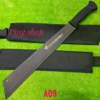 ราคา อุปกรณ์เดินป่า มีดหัวตัด มีดยาว มีดเดินป่า มีดสปาต้า มีดพกเดินป่า columbia รุ่น A09 USA ใบดำ (1731918077136046005)