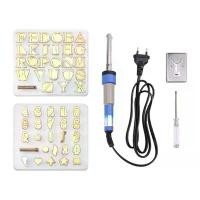 ราคา ชุดแกะสลัก / เผาไม้, เครื่องมือ DIY, ปากกาเหล็กเชื่อมตัวอักษร, แม่แบบตัวอักษรและตัวเลข, สำหรับงานปั๊มนูนด้วยตนเอง, ปลั๊ก EU (1731939034733905036)