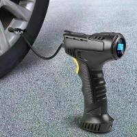 ราคา ปั๊มลมในรถยนต์, 120W, ปั๊มเป่าลมไฟฟ้าไร้สาย/มีสาย, แบบพกพา, ปั๊มลมยาง, เทคโนโลยีดิจิตอล, เหมาะสำหรับรถยนต์, จักรยาน, ลูกบอล (1730516476892907765)