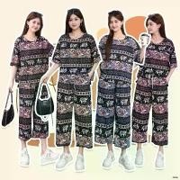 ราคา c2026# ชุดเซ็ท พิมพ์ลายช้าง เสื้อคอกลม แขนสั้น แต่งพู่ กางเกงขายาว ขา7ส่วน ผ้าหนังไก่ Women Clothing ผู้หญิง บุ นวม กันหนาว สีกากี เสื้อฮู้ด ปาด ไหล่ ffernanone เขียว มี (1731395511006235503)