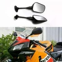 ราคา แนะนำ 2pcs Black Left Right Motorcycle Rear View Mirrors For Honda CBR600RR 2003 2004 2005 2006 2007 CBR1000RR 2004 2005 2006 (1732019932668855655)