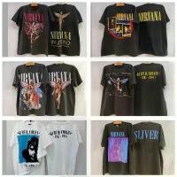 ราคา 【WOMINI】 nirvana เสื้อทัวร์ เสื้อวง วินเทจผ้าฟอก S-5XL (จัดส่งตลอด 24 ชั่วโมง) 210g Tee S-5XL 7สี (1732027971181642802)