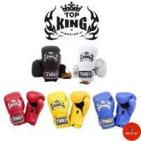ราคา นวมชกมวย TOP KING Boxing gloves TKBGSA / SV Muay Thai Training Sparring gloves Full leather (1732028388935304777)