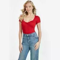 ราคา GUESS WOMEN เสื้อยืด รุ่น QBGP11K7ML0 สีแดง (1729713719235676934)