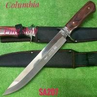 ราคา อุปกรณ์เดินป่า มีด มีดพก มีดเดินป่า มีดพกใบตาย มีดพกเดินป่า Columbia รุ่น SA207 USA ใบเลสด้ามไม้ (1731994047836161201)