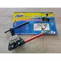 ราคา ZEN ตัดโซ่ ตัวตัดโซ่ ตัวตัดโซ่มอเตอร์ไซด์ (ทรงปลาวาฬ) สำหรับมอเตอร์ไซค์ จักรยาน ของแท้ มีสินค้าพร้อมส่ง (1732003378574165680)