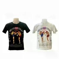 ราคา เสื้อยืดกีฬา วัสดุผ้าฝ้าย ลายไทย มวย เสื้อกีฬาขาสั้น แขนสั้น (1732010699567629496)