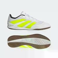 ราคา adidas ฟุตบอล รองเท้าฟุตซอล Predator Club สำหรับสนามในร่ม Unisex สีขาว JH8855 (1731764841089107731)