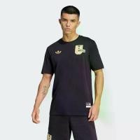 ราคา adidas ฟุตบอล เสื้อยืด Manchester United VRCT ผู้ชาย สีดำ JL6115 (1731933778786880275)