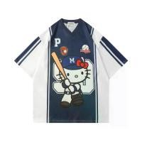 ราคา เสื้อยืดแขนสั้น แฟชั่นผู้ชายและผู้หญิง ทรงหลวม สีชมพู เสื้อฟุตบอล คอวี เสื้อบอล เสื้ออเมริกันฟุตบอล สำหรับผู้หญิง Man Clothing (1731476493350898161)