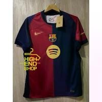 ราคา ใหม่ล่าสุด!! 2024/25 เสื้อบอล [เกรดแฟนบอล] บาเซโลน่า Home เหย้า เสื้อเปล่า หรือ พร้อมอามและเบอร์ชื่อ COD (1731311900534212555)