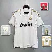 ราคา เสื้อบอล, ดีไซน์ Real-Madrid RETRO, สีขาว, ปี 11-12, ชุดรอยัลสีขาว (1731710200397071690)