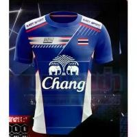 ราคา เสื้อกีฬา เสื้อบอล เสื้อกีฬาแขนสั้น ธงสกรีน ช้าง ปี 2025 (1732043442430314496)