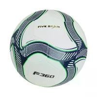 ราคา FBT FIVE STAR ลูกฟุตบอล ลูกบอล ไฟว์สตาร์ หนังเย็บ หนังนุ่ม NO.F360 รหัส 31624 (1731997815261988719)