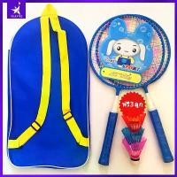 ราคา [พร้อมส่ง] เด็ก ไม้แบดมินตัน กีฬากลางแจ้งและของเล่นเพื่อการพักผ่อน ไม้แบดมินตัน ของเล่นพ่อแม่และลูก ไม้แบดมินตันสำหรับเด็ก (1732015746279638630)