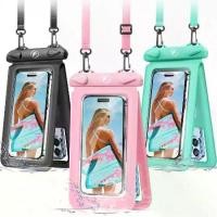 ราคา กระเป๋าโทรศัพท์มือถือกันน้ำ กระเป๋าคู่ สำหรับโทรศัพท์มือถือ ขนาดใหญ่ เหมาะสำหรับว่ายน้ำและชายหาด กระเป๋าใส่บัตร กระเป๋าผ้าแห้ง สำหรับวันหยุดฤดูร้อน ดำน้ำ ว่ายน้ำ เคสโทรศัพท์ชายหาด (1731852103963609034