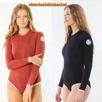 ราคา 【COD】[ลิขสิทธิ์แท้] UPF 50+ RIPCURL Premium Surf UV Long Sleeve Surf Suit RIP CURL ชุดเซิฟ ชุดว่ายน้ำ ชุดดำน้ำ แขนยาว (1731899752457012353)