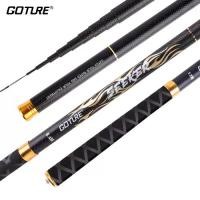 ราคา GOTURE คันเบ็ดตกปลา คันชิงหลิว เบ็ดตกปลา 3.6 เมตร / 4.5 เมตร/5.4 เมตร /6.3 เมตร/7.2 เมตร อุปกรณ์ตกปลา (1731390714437731855)