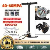 ราคา 【MAI.ENG】สูบลมแรงดันสูง 4500psi 30mpa แรงดันสูง สูบแรงดันสูงpcp สูบแรงดันสูงpcp 6000 40mpa 6000psi พับได้ แรงดันสูง PCP 3 Stage ปั๊มมือสำหรับพีซีพีอากาศ เรือยาง Tungsten steel stage (17315256797848234